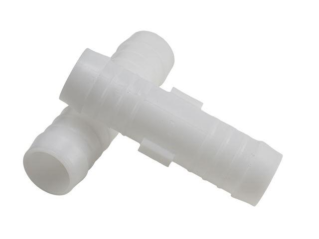 Samle led 25 mm. Lige til afløbs slange 2 stk.