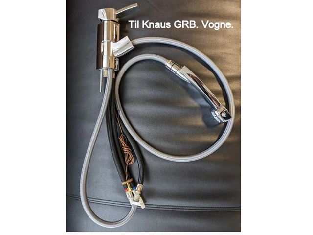 Blandingsbatteri Ø 36 mm. Til bruser Knaus GRB. Vogne.