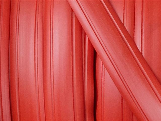 Listefylder 12. mm. Tynd Rød til HYMER. 