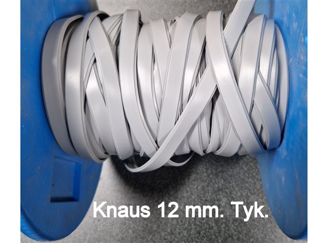 Listefylder 12. mm. Tyk lys grå til KNAUS GRP.