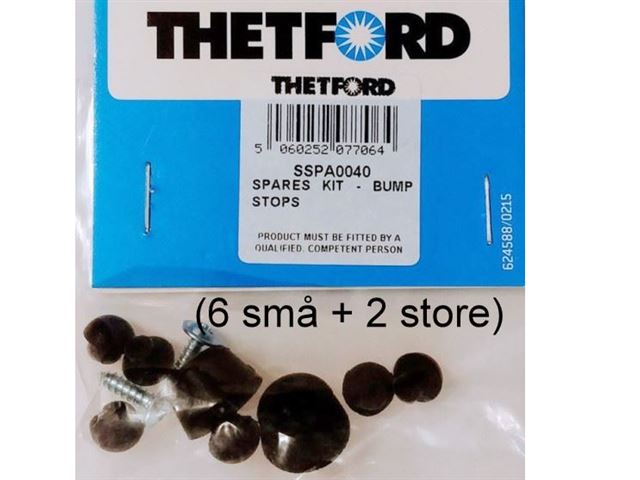 Thetford Gummipuder til glaslåg kogebord. 