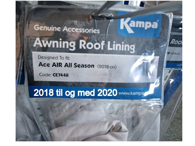 Kampa Termoloft Ace Air All Season 400 År. 2018 / 2020. 