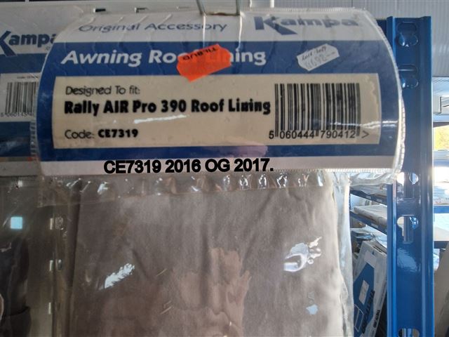 Kampa Termoloft Rally Air Pro 390 År. 2016 / 2017.