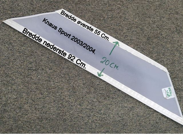 Hjulafdækning Enk. KNAUS Sport 2003/2004.