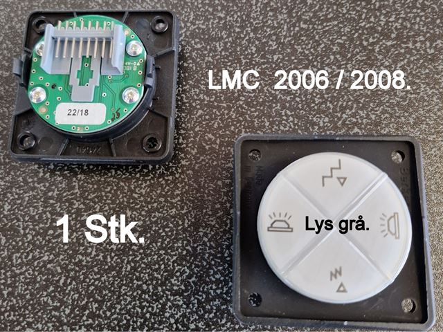  4 Fase Afbryder Grå LMC 2006/2008. 1 Stk. 