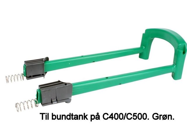 Thetford håndtag til bundtank C400/C500. Grøn.