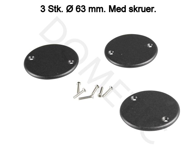 Dometic brændertop til gasblus Ø 63 mm. 3 Stk.
