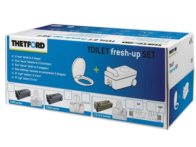 THETFORD Toiletkit Til C200. Kort tank H/V. Med hjul.