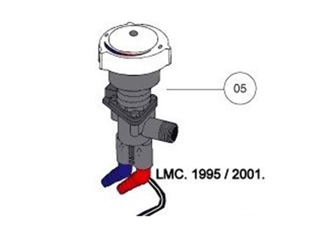 Blandingsbatteri Ø 16 mm. LMC 1995/2002