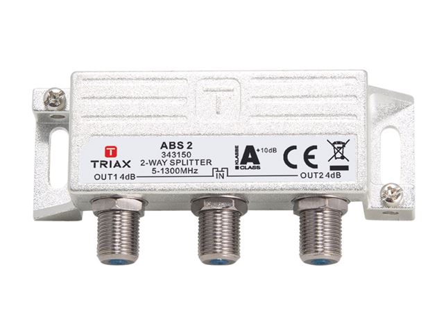 Fordeler Triax 2-Way. Connector Type F-Hun 1 Stk.