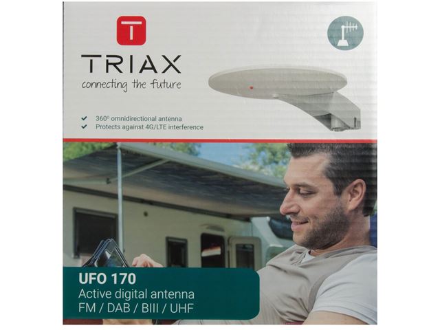 Antenne Triax UFO 170 DVB-T. Bredbånds digital.