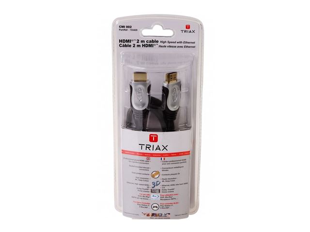 HDMI kabel Triax 200 Cm. Proff.