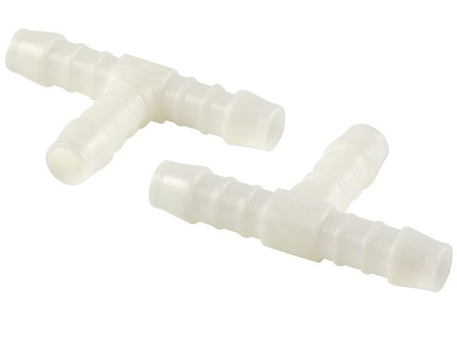 Samleled 10 mm. T. Til 10 mm. Vandslange 2 stk.