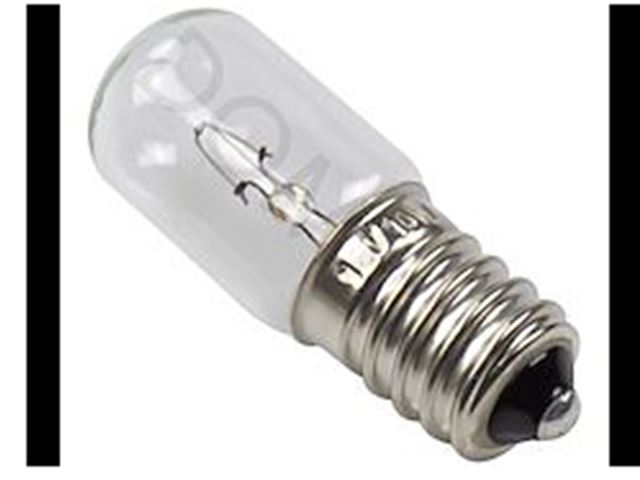 Cramer / Smev gasbageovns pære 12V. 10W. E 14 Sokkel. 