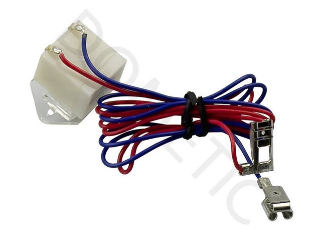 Dometic scala glas til kontrol af flamme. 