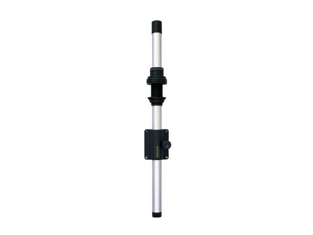 Antenne mast "TELECO" Sølv eloxeret aluminium. UDSOLGT