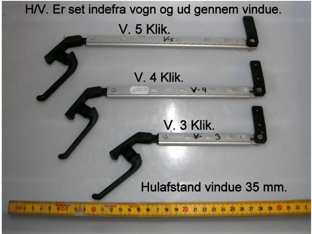 Vindues udskyder Adria 250 mm. V. 