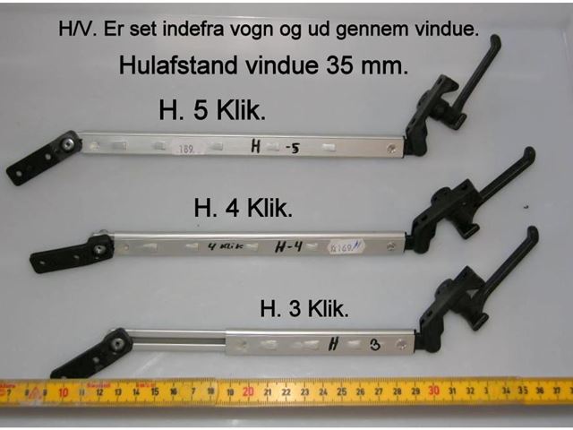 Vindues udskyder Adria 230 mm. H. 