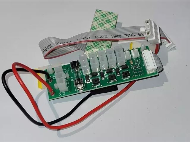 Alde 3020 HE og 3030 Optionskort. Et optionskort giver adgang til