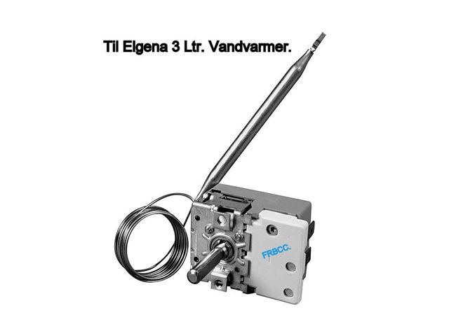 Elgena 12/24 V. Termostat / Temperatur regulering. 