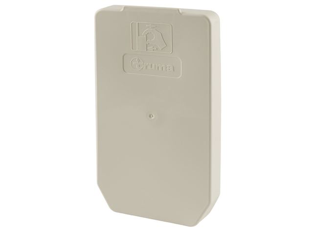 Truma skorstens afdækning creme hvid. Mål. 130x245 mm.