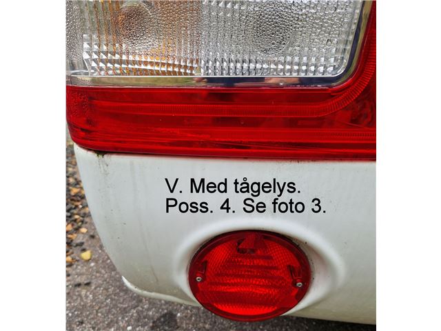 Adria ADORA og ALPINA. Ø 155 mm. Tågelygte med refleks. 