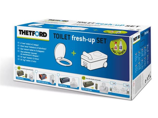 THETFORD Toiletkit til C2/C3/C4. Venstre med hjul. 