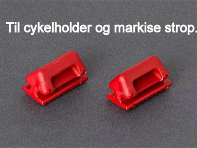 Fiamma stropholder til cykelholder og markise rød. 