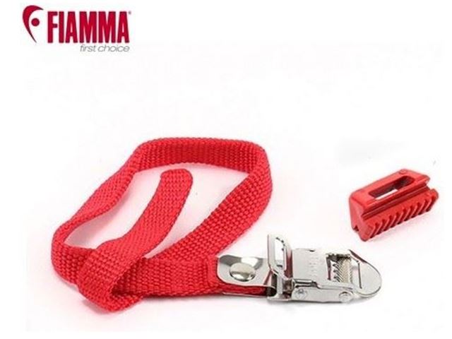 Fiamma Safety Strip 32 Cm. Rød strop. Bla. Til F35 markise 