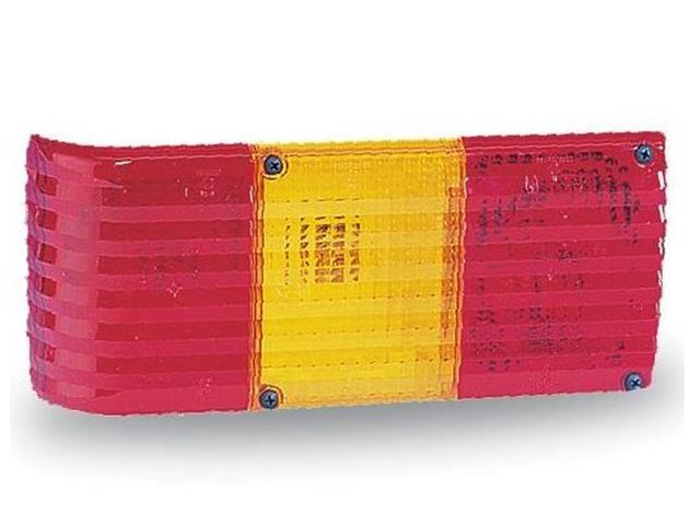 Baglygte Jokon H. & V. 305x130 mm. Med tågelys. 