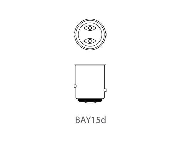 Baglygte/Stoplygte Jokon Ø 95 mm. Bla. Til Cabby og 