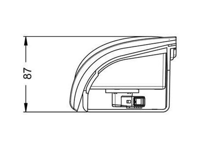 Blinklygte Jokon H. & V. Mål 100x123 mm. 