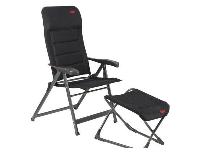 Crespo fodstøtte universal Air Deluxe fritstående sort. 