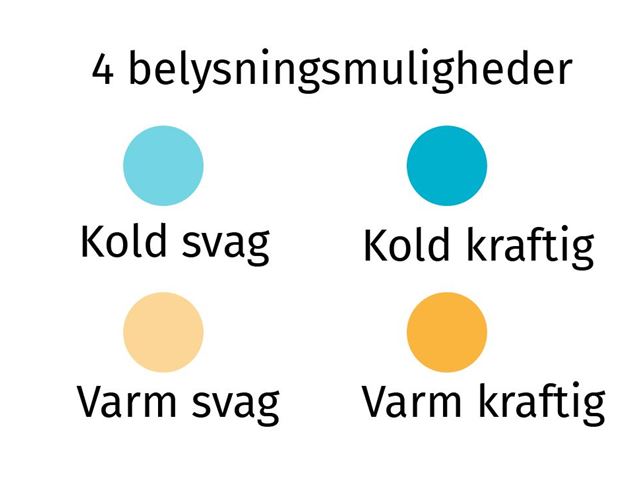 Bord lampe NIBE. Vandtæt lampe højde 30,5 Cm. UDSOLGT. 