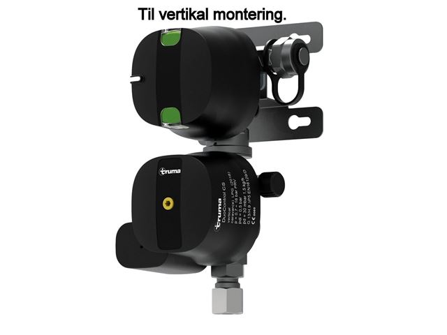 Truma Duo Control fjernføleren til sort model fra 2019. 