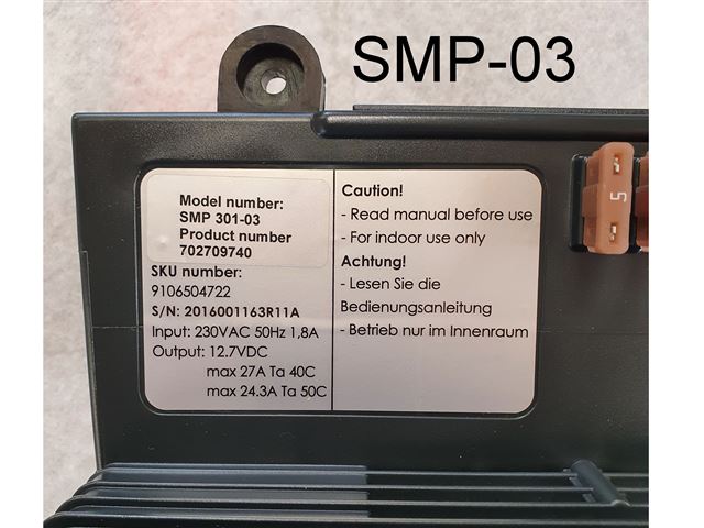 Omformer Dometic TYPE SMP. 301-03. 