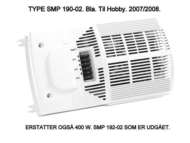 Omformer Dometic 450 watt. TYPE SMP 190-02. 