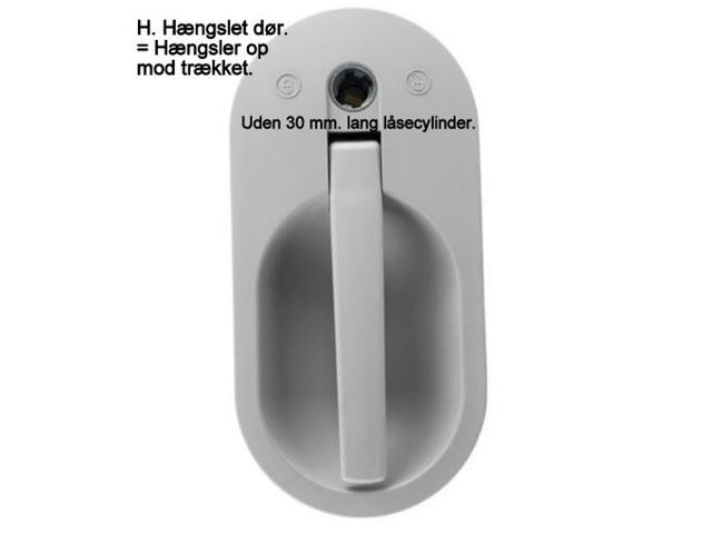 Dørlås Adria Adiva og Bürstner Udv. Del H.