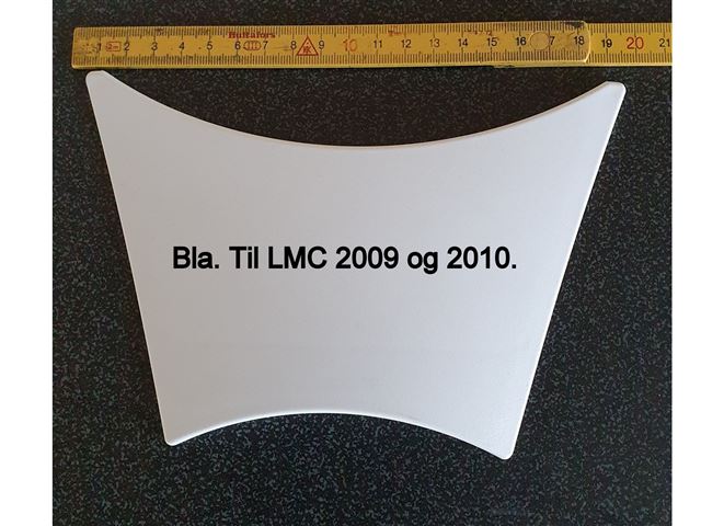 Dørlomme LMC hvid ABS. Plast. 