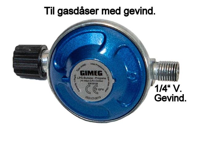 Gasdåse 440 Gram. Med standard gevind. 