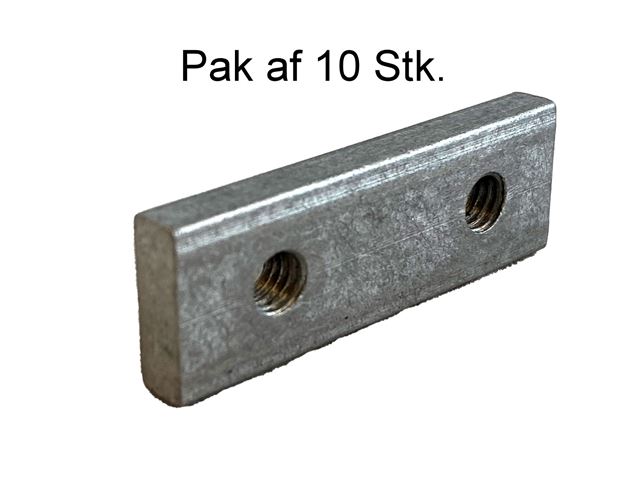 Isabella Villa Alu plate Db. 15x5x45 mm. 10 Stk. 