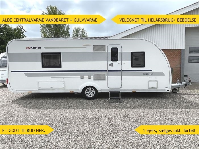 Adria Alpina 613 UT Alde Centralvarme