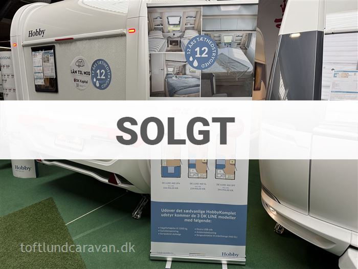 Hobby De Luxe 460 SL DK-Line 2026