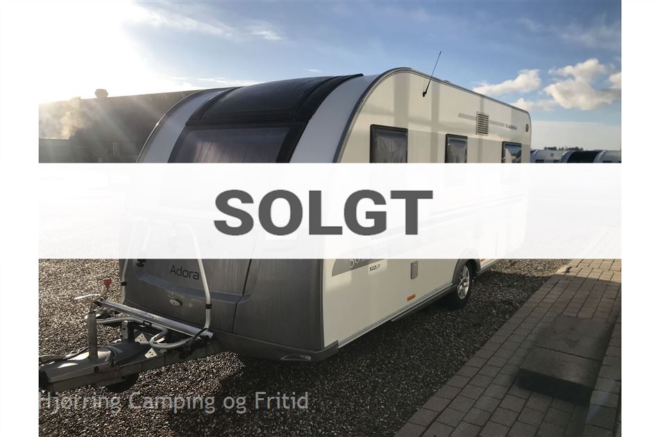 Adria Adora Silver "Jubilæumsmodel" 522 UP m. Alde