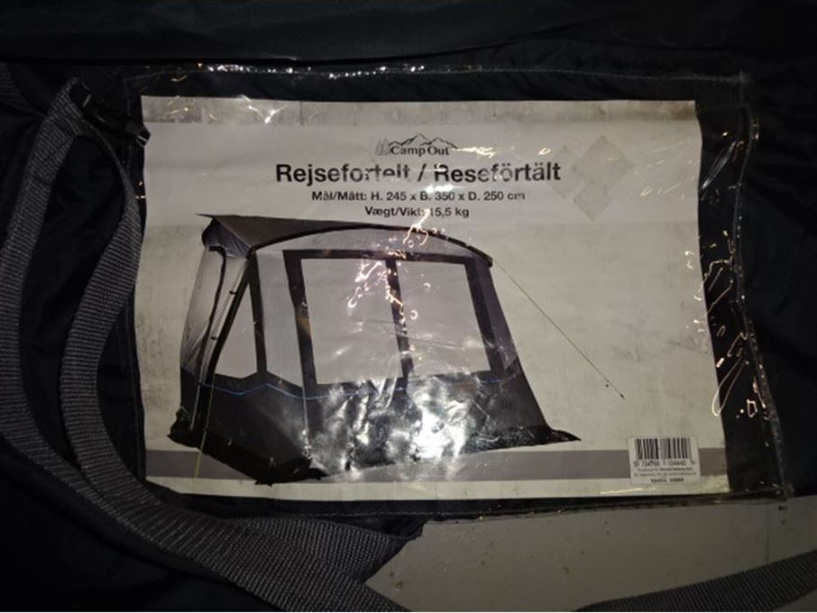 CampOut Rejse fortelt