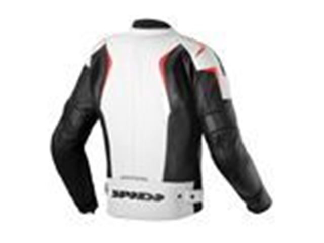 Spidi track jacket black/white 