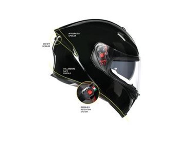 AGV K5 S Black XS