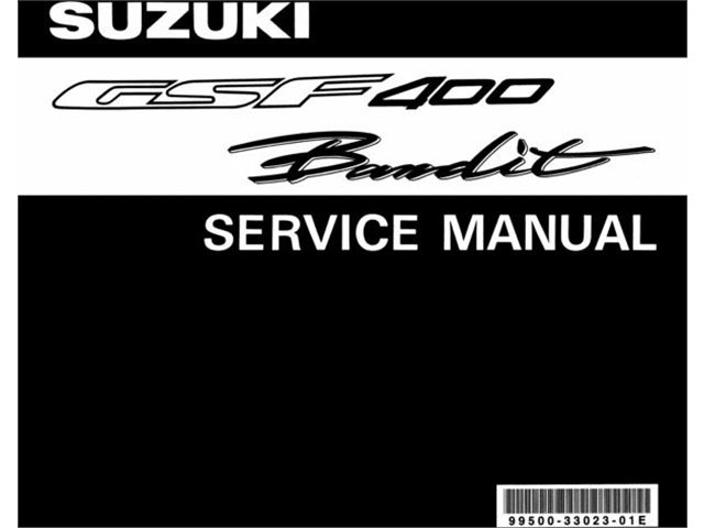 GSF400 Service Manual
