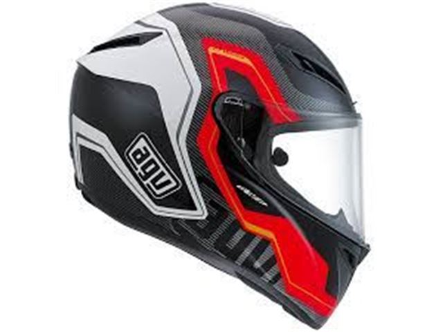 AGV GT-Veloce Izoard Sort/Hvid/Rød ML