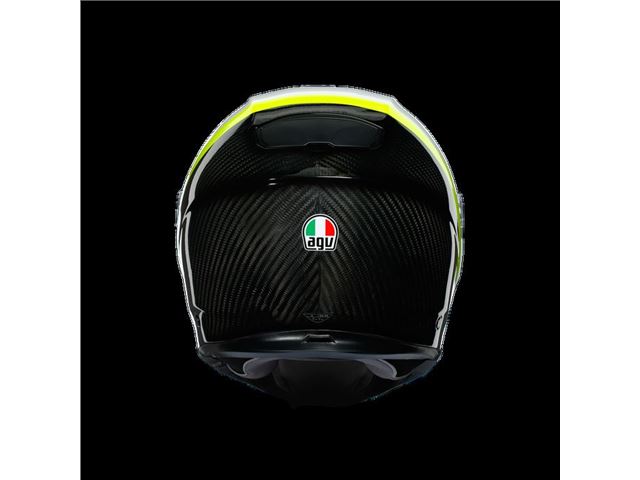 AGV Sport Modular Carbon/White/Yellow XS